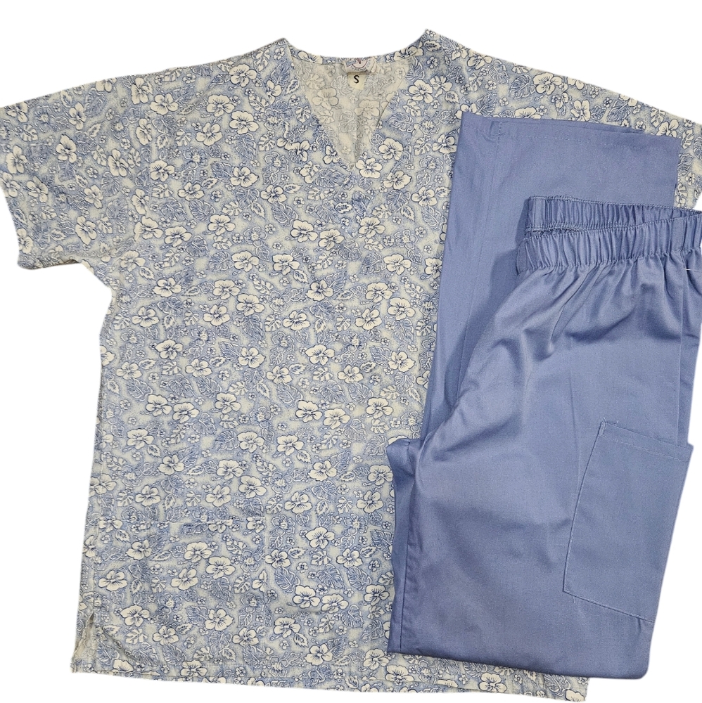 Flowers scrub set